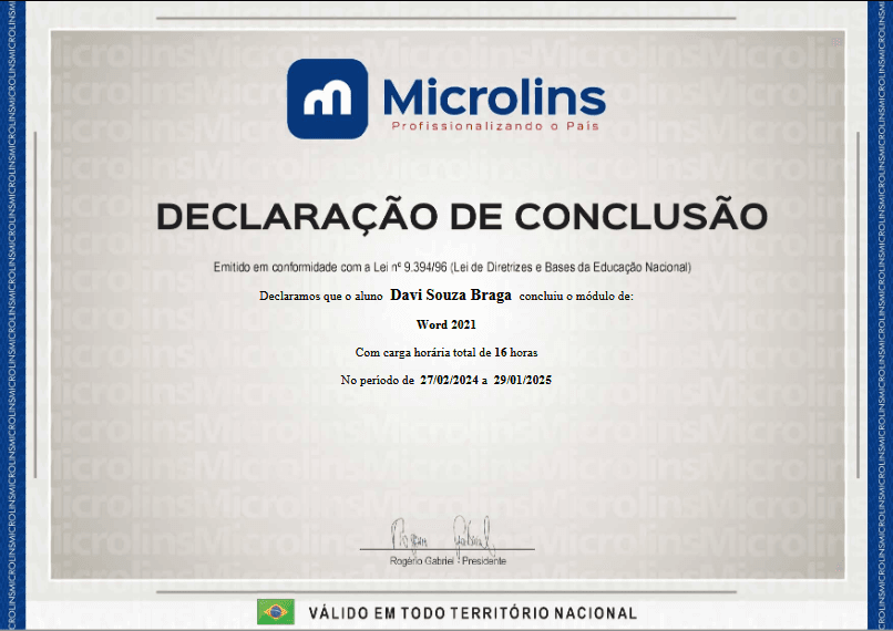 Certificado 6